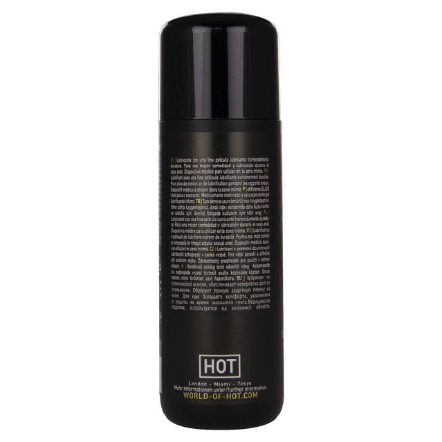 Hot Exxtreme Glide Lubricante de Silicona + Comfort Oil A+ 50 ml