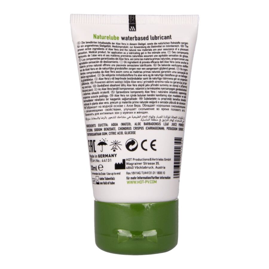 Hot Nature Lube Waterbased Aloe Vera 30 ml
