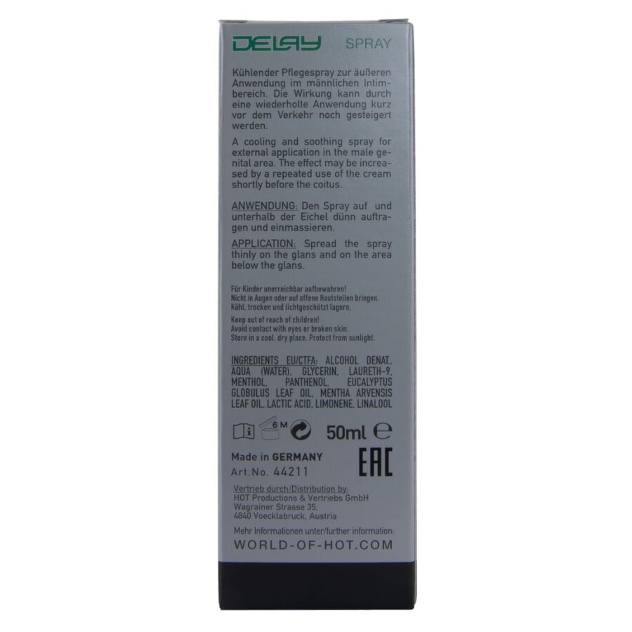 Hot Delay Spray 50 ml