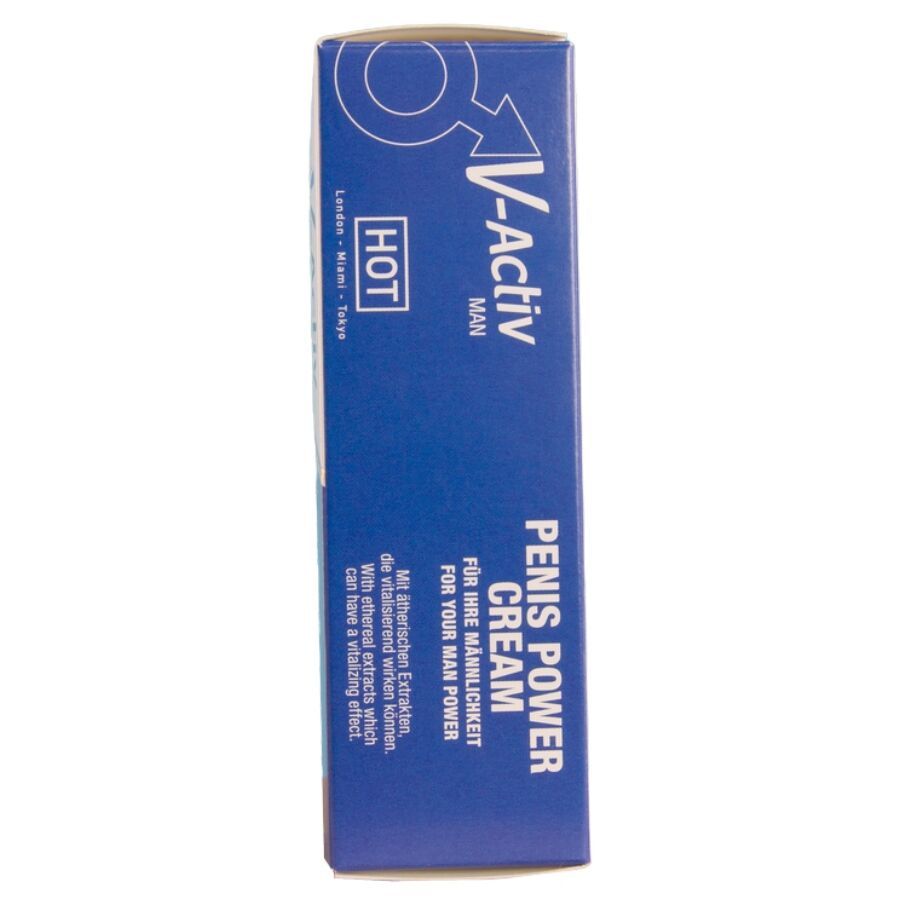Hot V-Activ Penis Power Cream - Crema Estimulante para Hombres 50ml