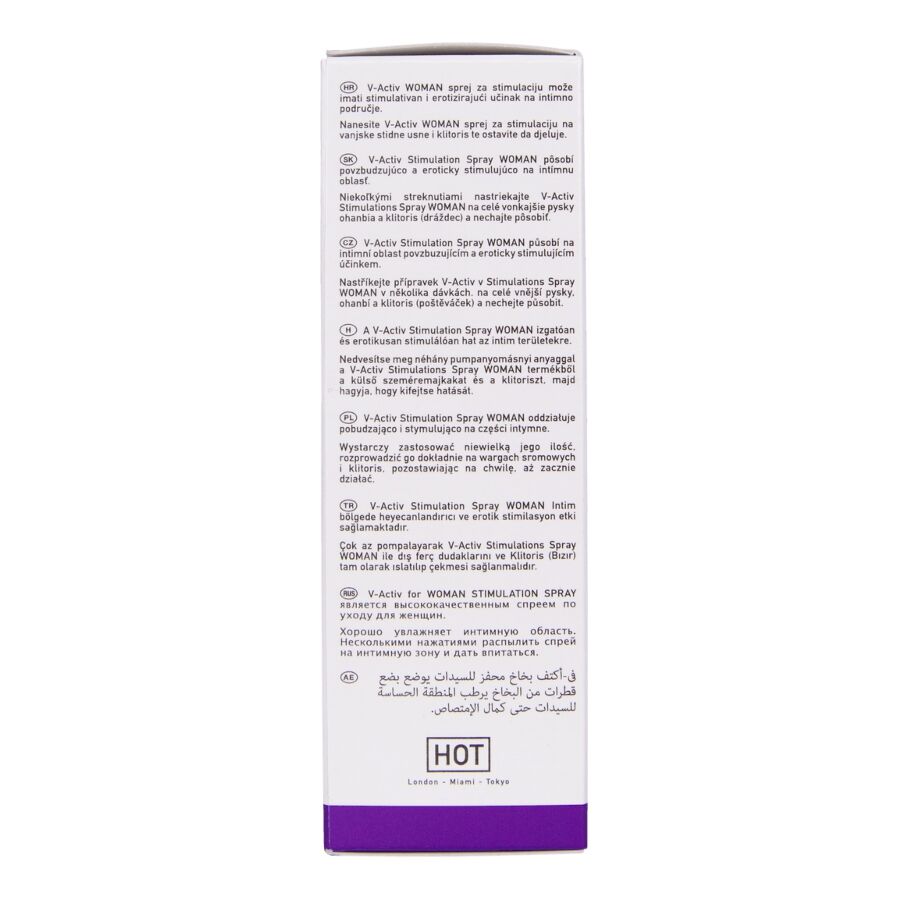 HOT V-Activ Spray de Estimulación para Mujer 50 ml