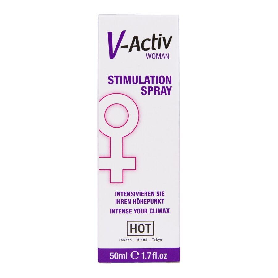 HOT V-Activ Spray de Estimulación para Mujer 50 ml