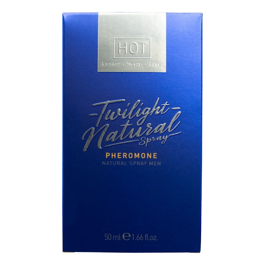 HOT Twilight Pheromone Natural Spray Men 50ml - Atractivo Discreto