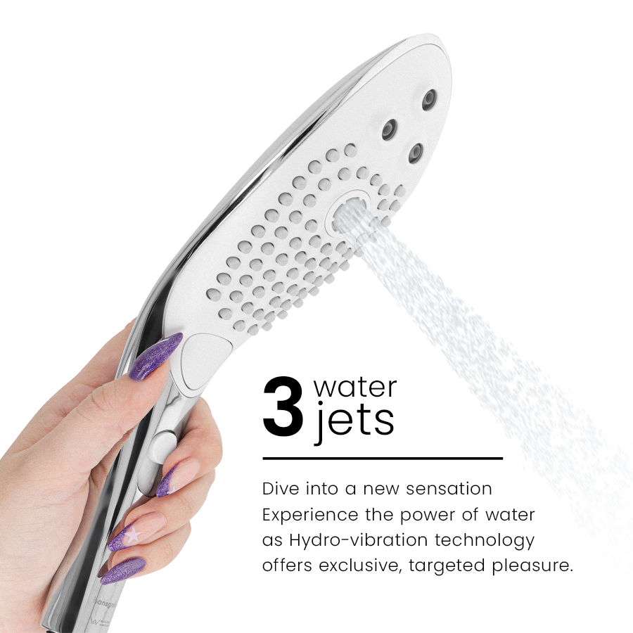 Womanizer Wave - Cabezal de Ducha Estimulador Clitoral Cromado