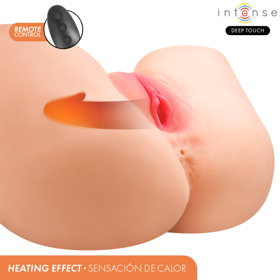 Intense Deep Touch Julia - Masturbador Vaginal con Succión, Calor y Vibración