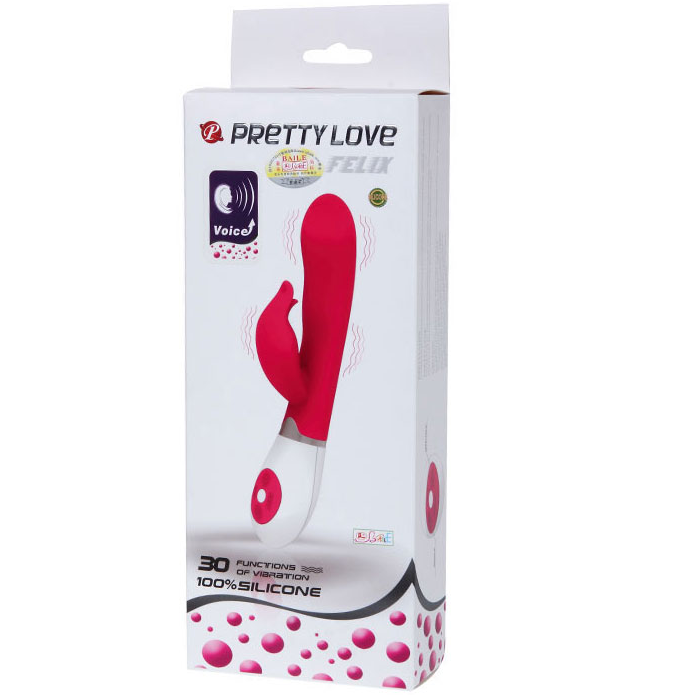 Pretty Love Flirtation Felix - Estimulador con Vibración y Voz