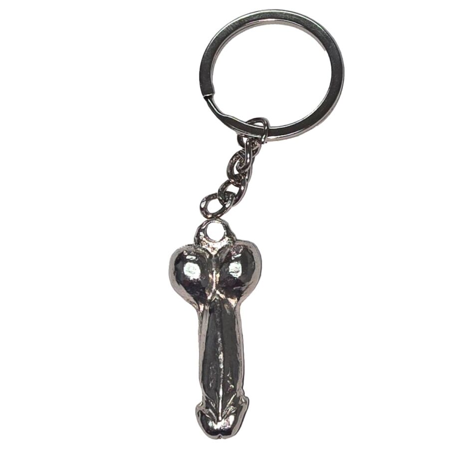 Llavero Metálico Diablo Picante Silver