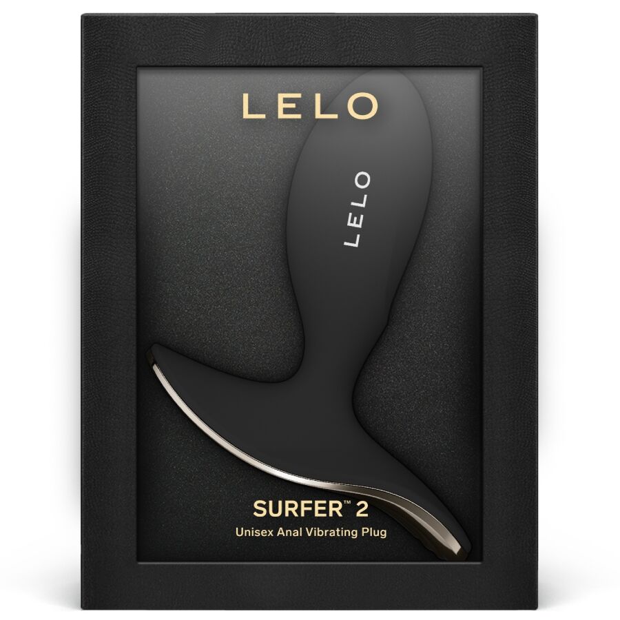 LELO Surfer 2 - Vibrador Anal Unisex Negro
