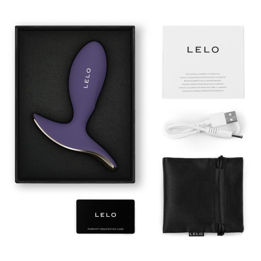 LELO Surfer 2 - Vibrador Anal Unisex Cyber Purple