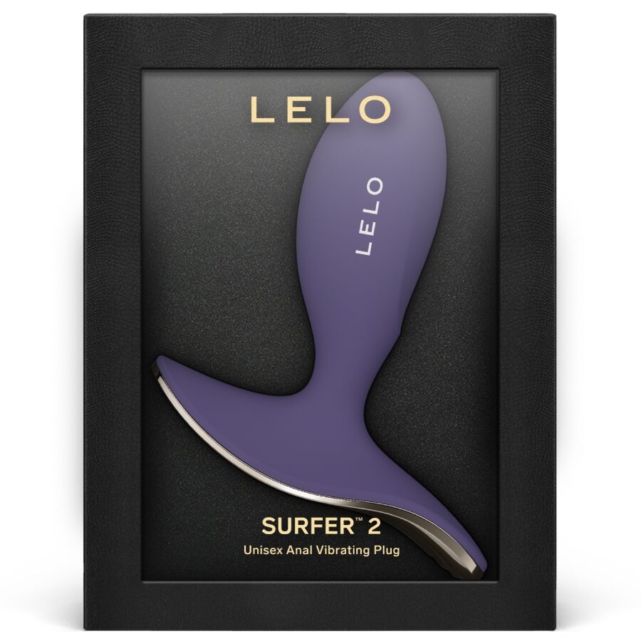 LELO Surfer 2 - Vibrador Anal Unisex Cyber Purple