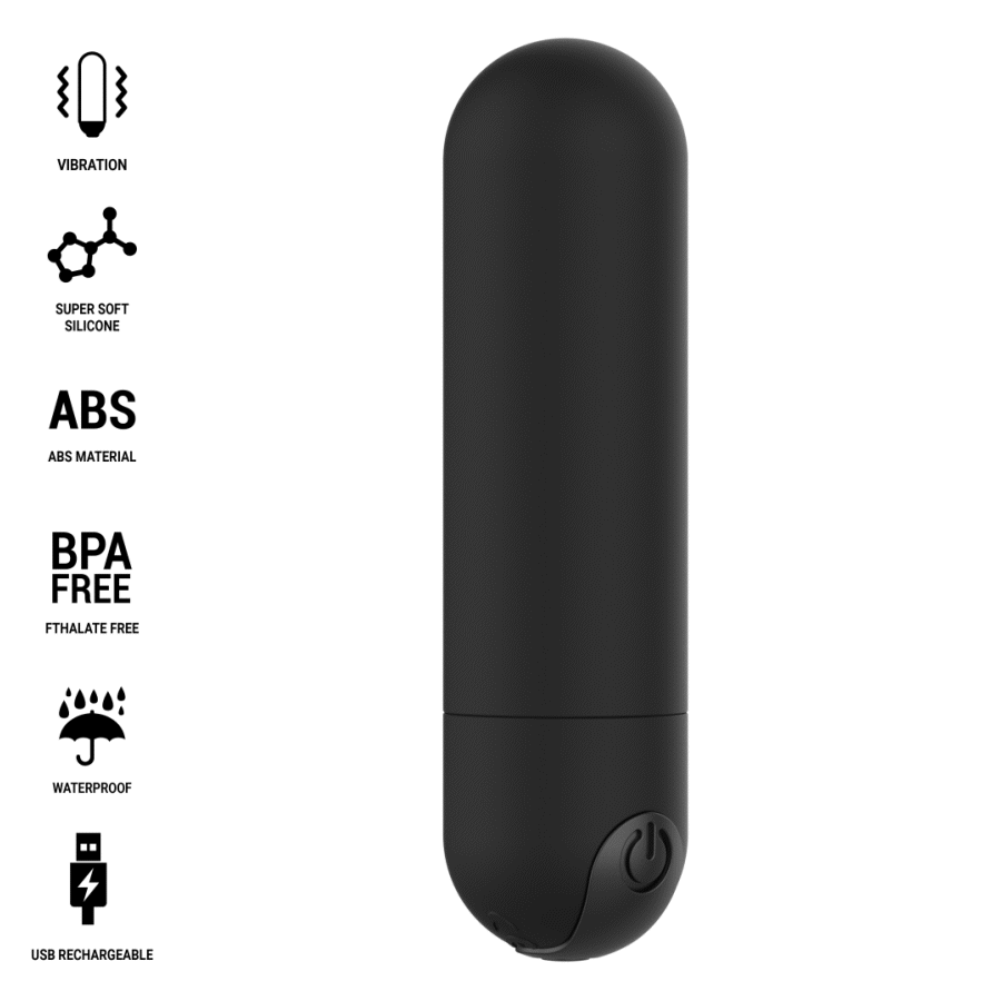 Intense Karen Mini Vibrador Recargable Negro