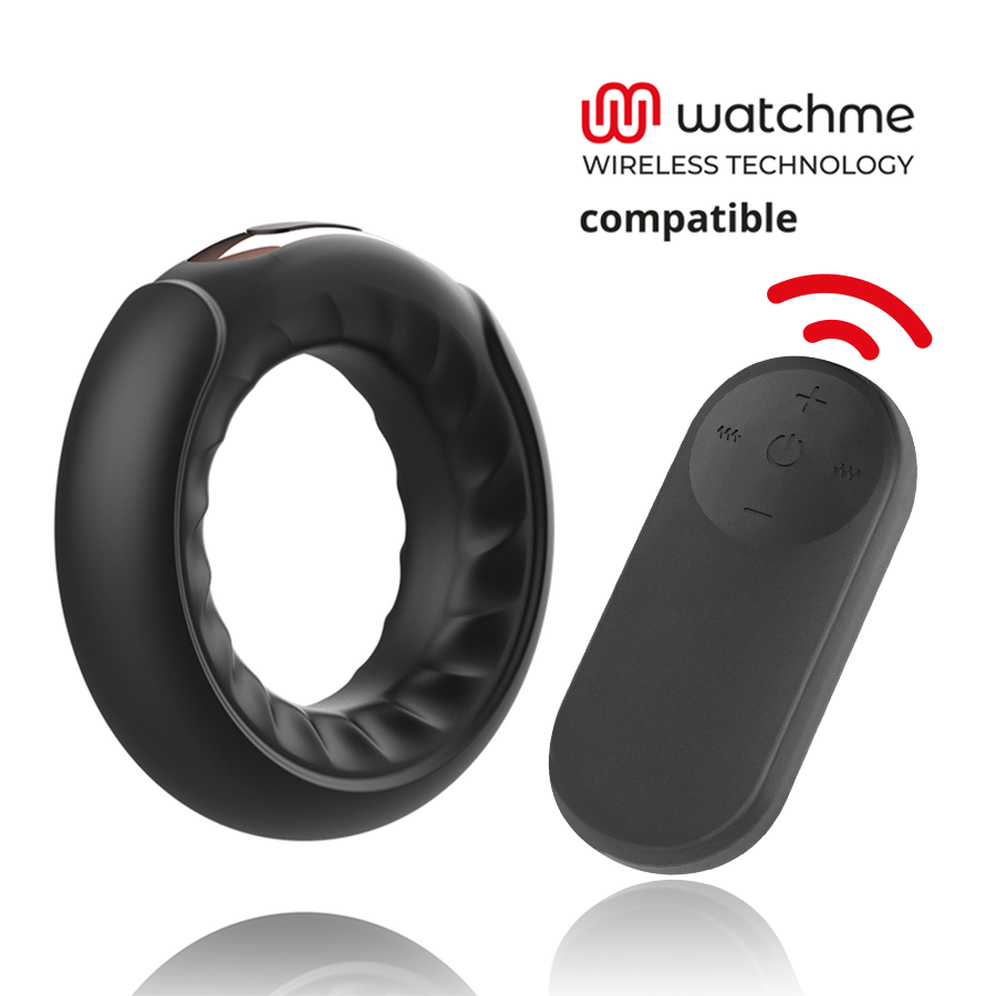 Anillo Vibrador Adriano con Control Remoto WatchMe
