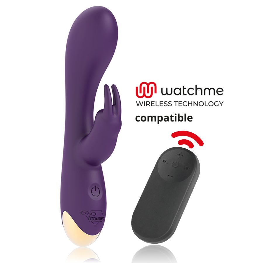 Treasure Laurence Rabbit Vibrator con Control Remoto WatchMe