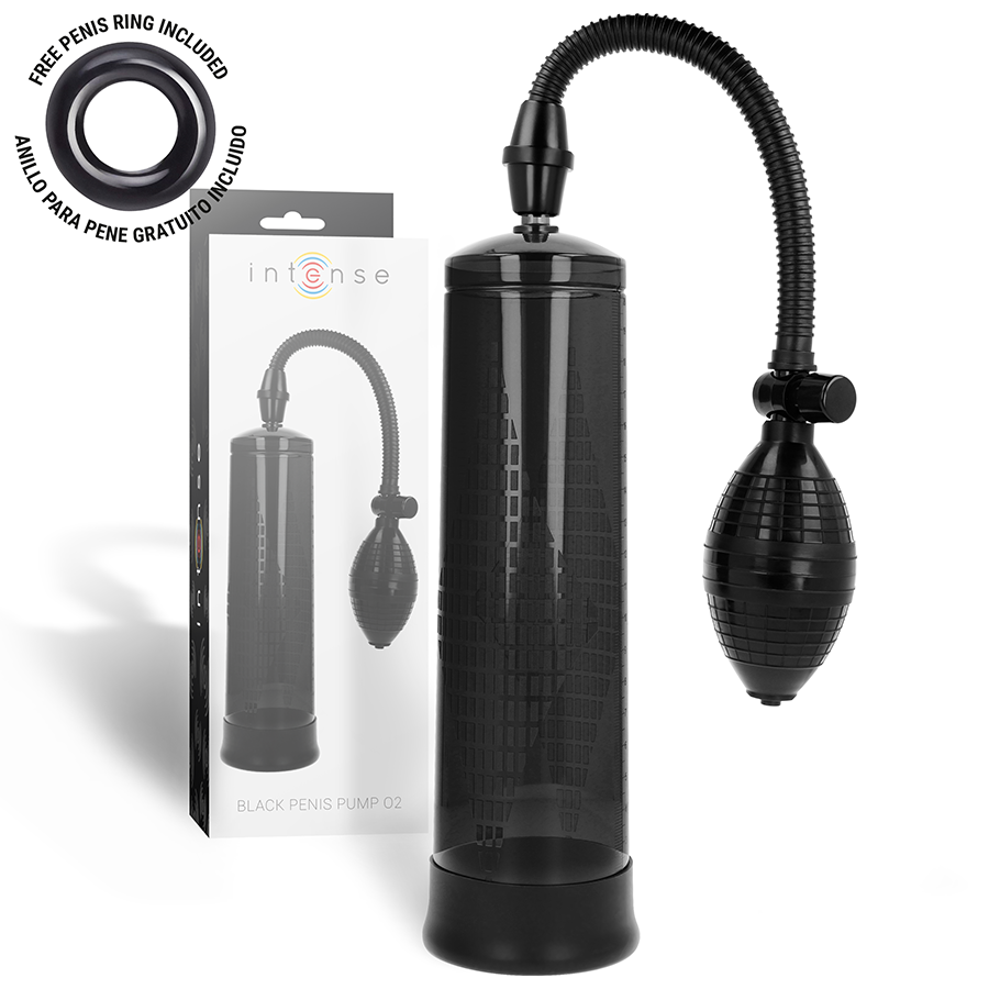 Intense Pump Black 02 - Bomba de Vacio para Hombre