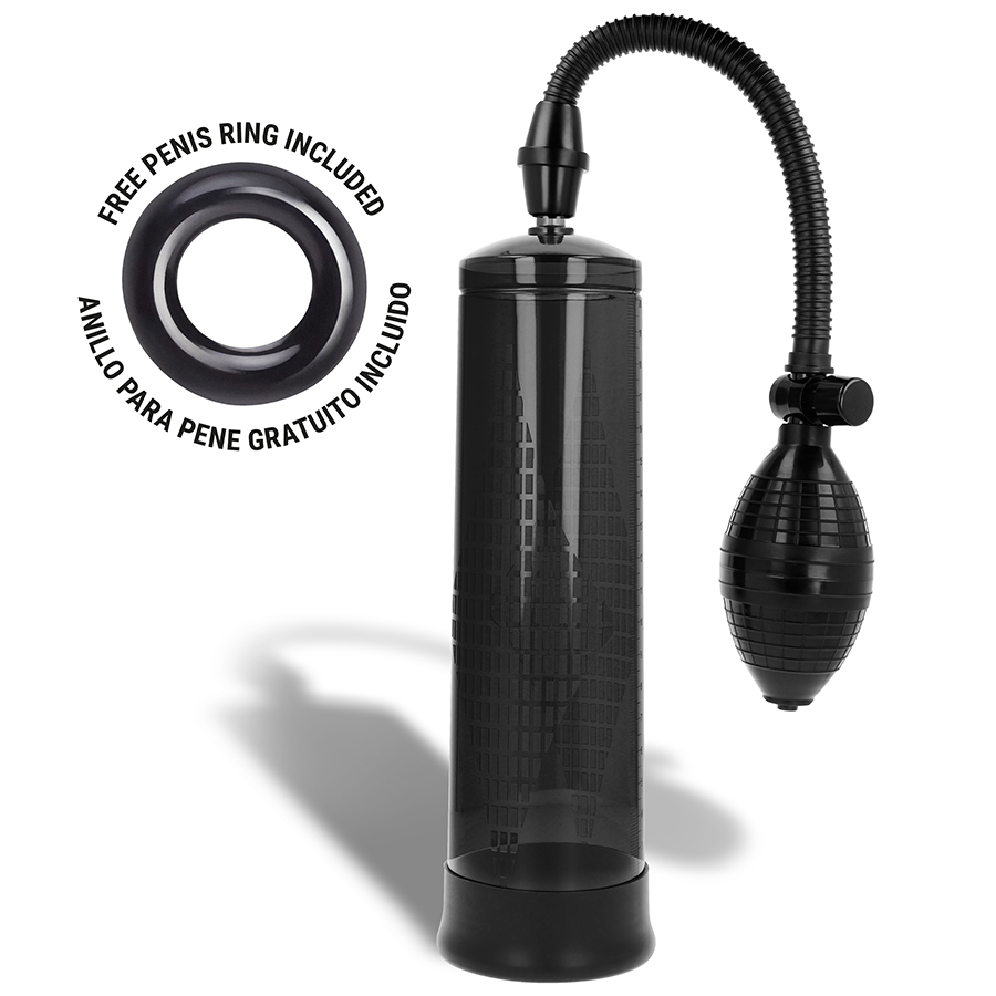 Intense Pump Black 02 - Bomba de Vacio para Hombre