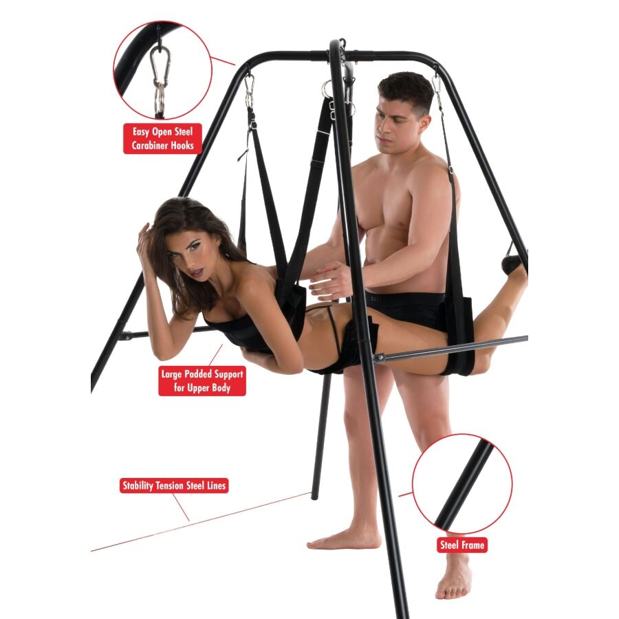 Hidden Desire Extreme Lovers Swing - Columpio Sexual con Soporte Independiente