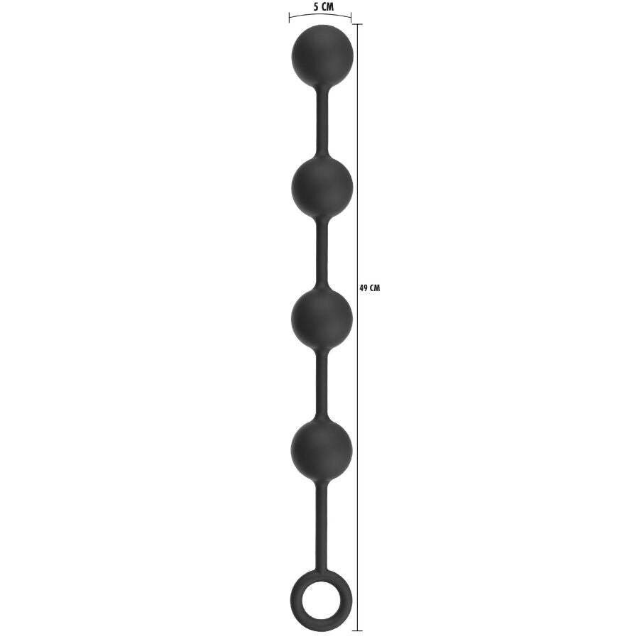 Hidden Desire Extreme Heavy Anal Stretcher Plug L - Silicona Líquida