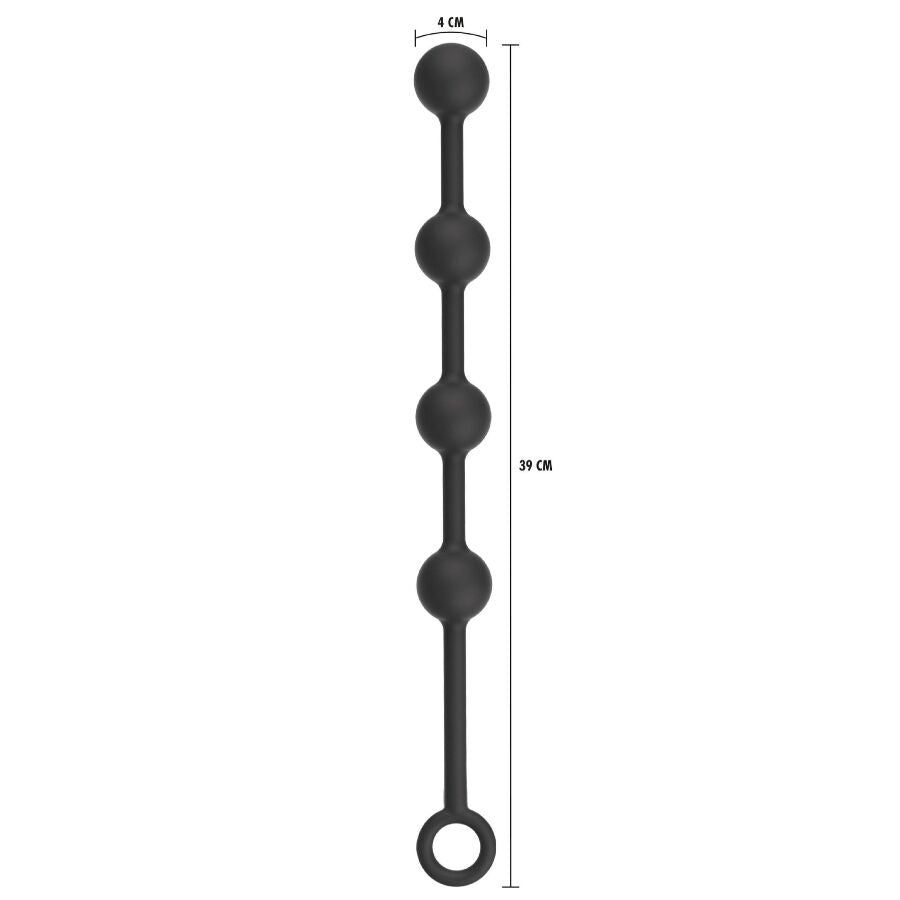 Hidden Desire Extreme Heavy Anal Balls Large - Bolas Anales 100% Silicona