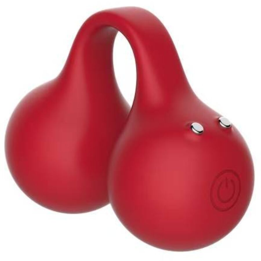 Snail Vibe Twinn Cherry Finger Vibrator