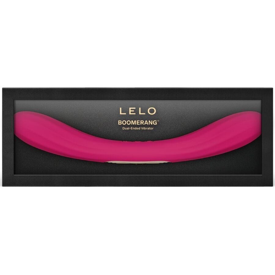 LELO Boomerang Vibrador Doble Extremo Cerise - Placer en Pareja