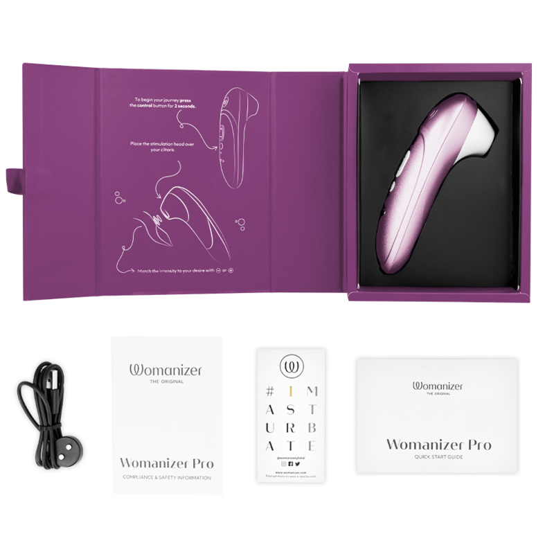 Womanizer Pro Vibrant - Estimulador Clitoral Lilac