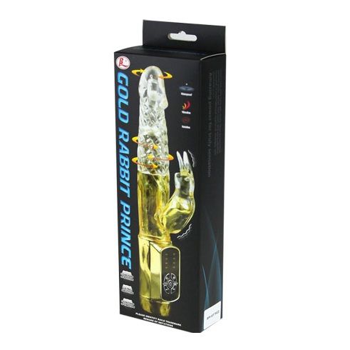 Baile US Rabbit Gold Prince - Vibrador Rotativo
