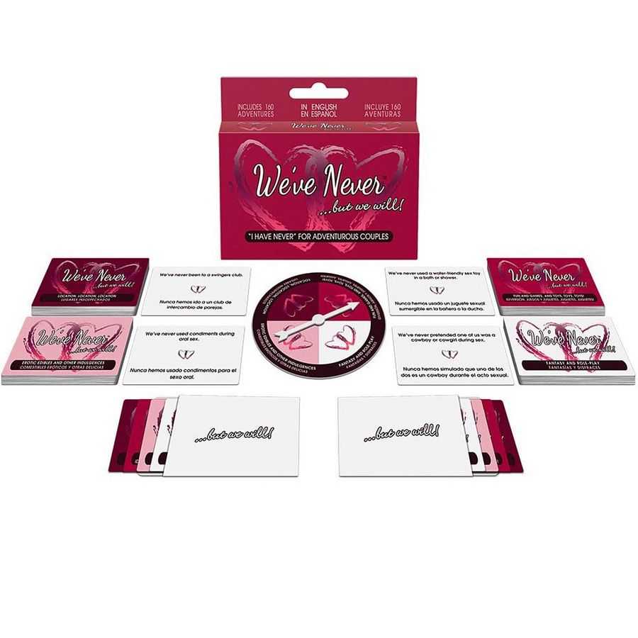 We Have Never But We Will - Juego de Cartas para Parejas Aventureras