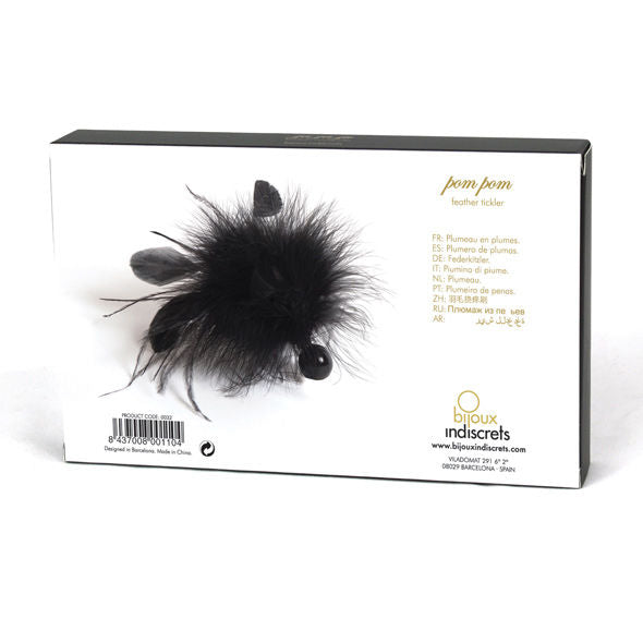 Bijoux Pom Pom Feather Duster - Accesorio para Juego Íntimo
