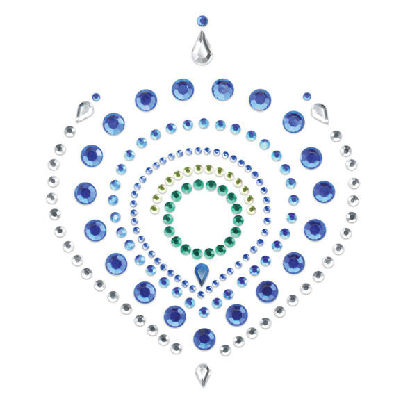 Bijoux Indiscrets Flamboyant - Joyería Corporal Verde y Azul
