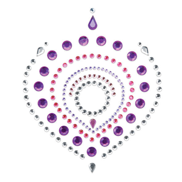 Bijoux Indiscrets Flamboyant - Cubre Pezones Lila y Rosa