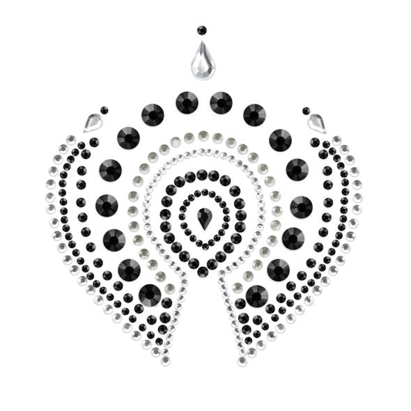 Bijoux Indiscrets Flamboyant - Joyería Corporal Black & Silver