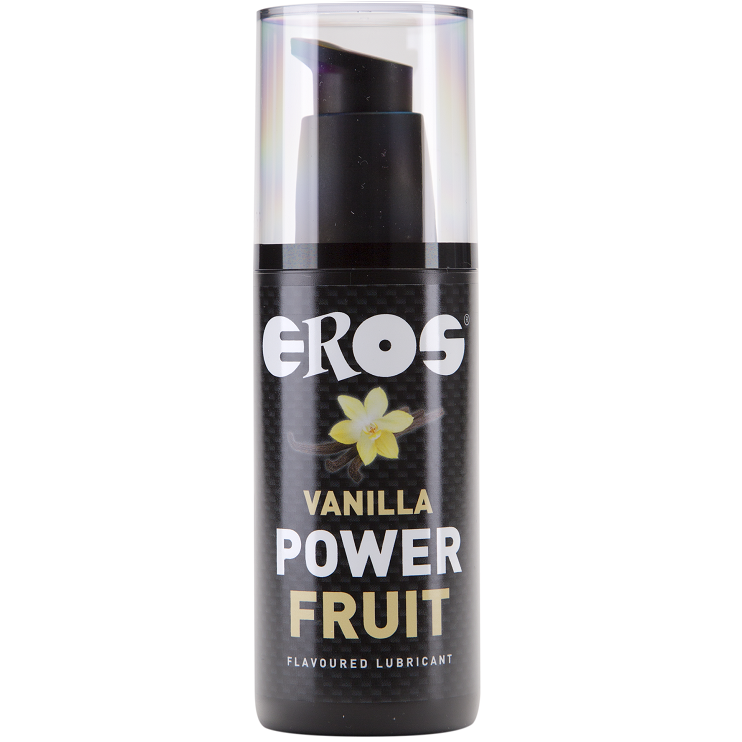 Eros Vainilla Power Fruit - Lubricante Base Agua y Silicona 125ml