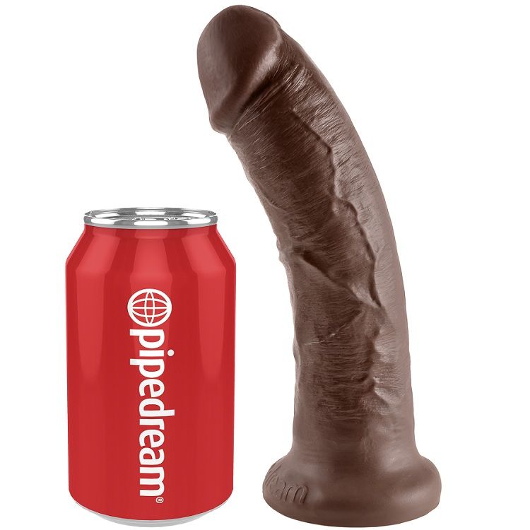 King Cock 8 Dildo Brown - 20,3 cm