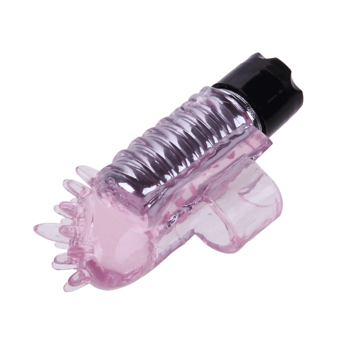 Baile Stimulating Mini Vibrador de Dedo en Silicona