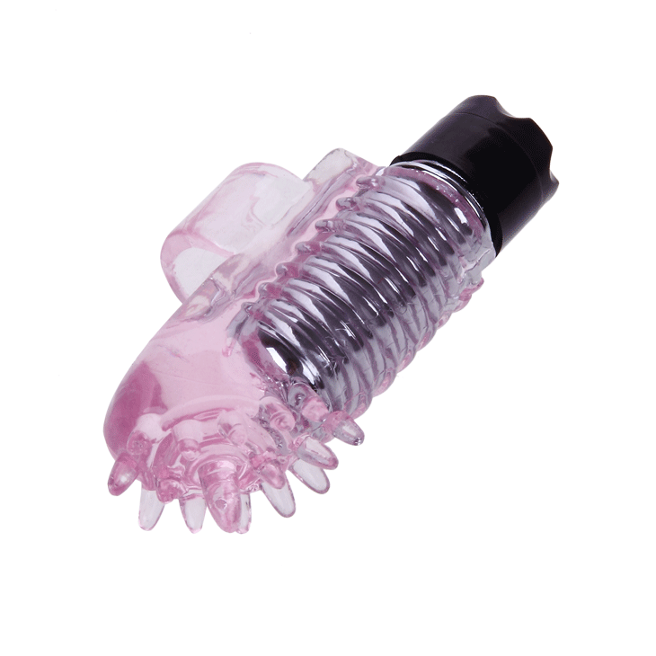 Baile Stimulating Mini Vibrador de Dedo en Silicona