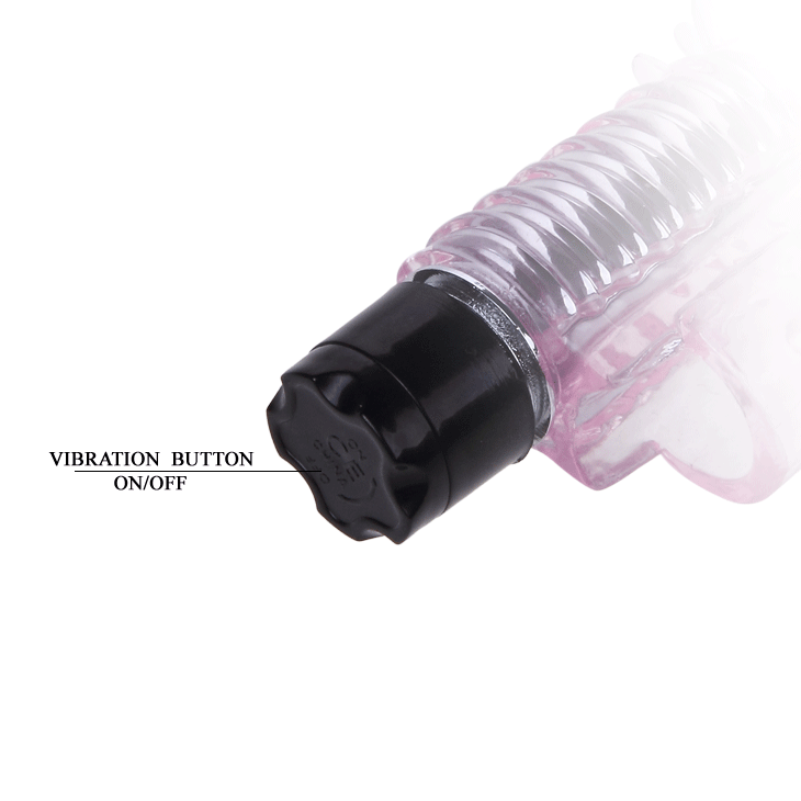 Baile Stimulating Mini Vibrador de Dedo en Silicona