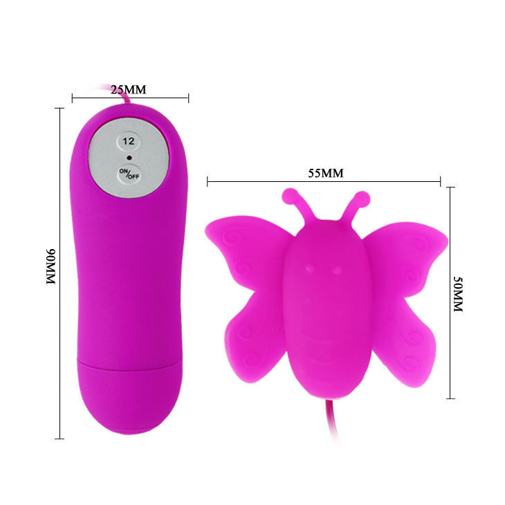 Estimulador de Clítoris Butterfly con Control Remoto - 12 Velocidades
