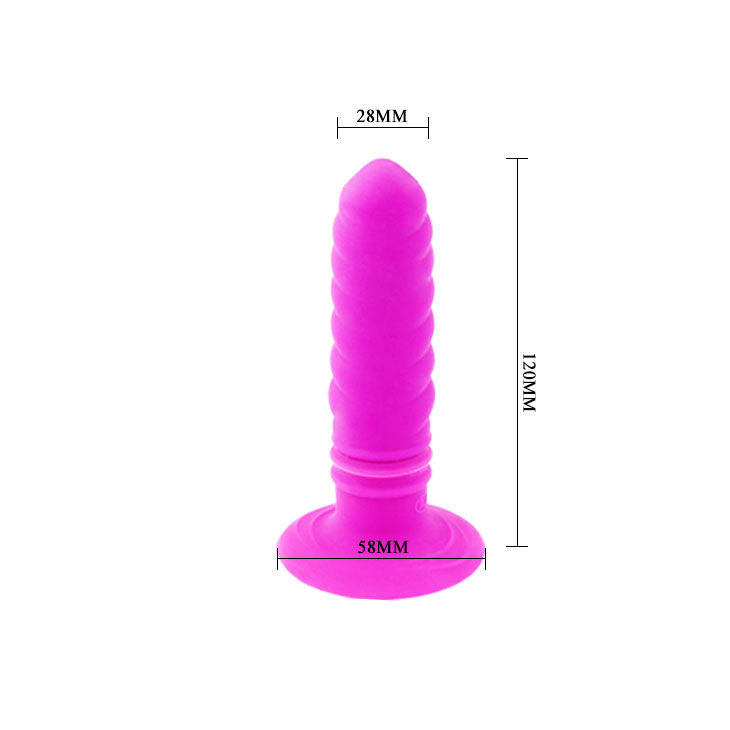 Pretty Love Buttplug Analtwist II - Silicona Médica con 10 Modos de Vibración
