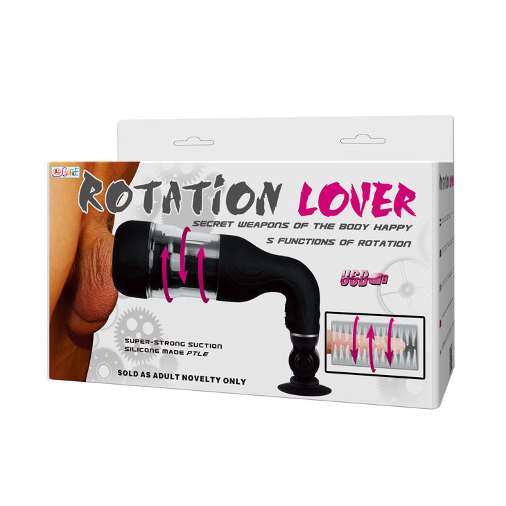 Baile Rotation Lover - Masturbador Automático con Soporte