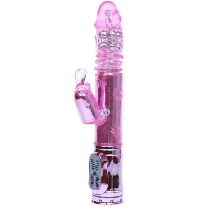 Baile Throbbing Bunny Pink - Rotador Vibrador