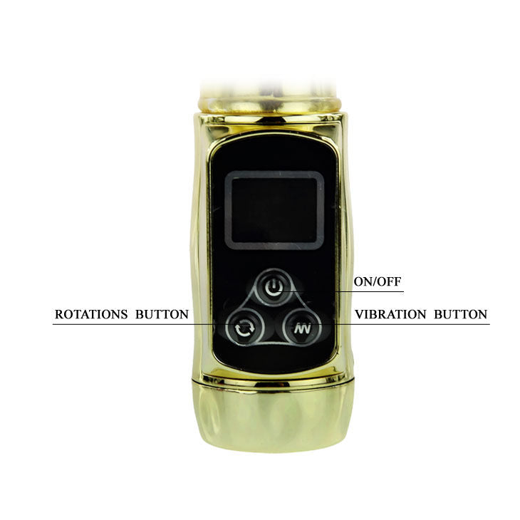 Baile Rabbit Siberia Passion Gold - Vibrador Rotativo