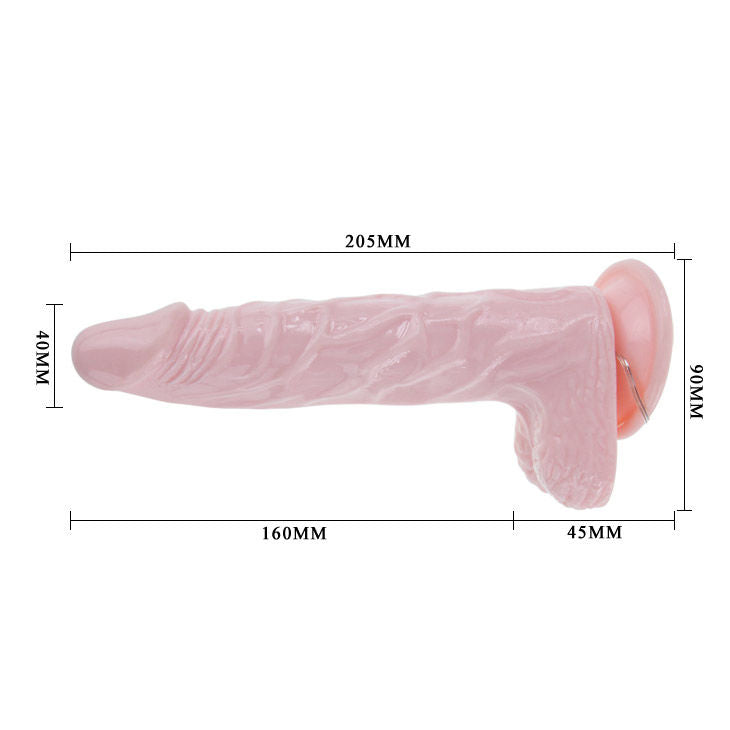 BAILE Super Vibro Dong V - Vibrador de Diseño Ergonómico