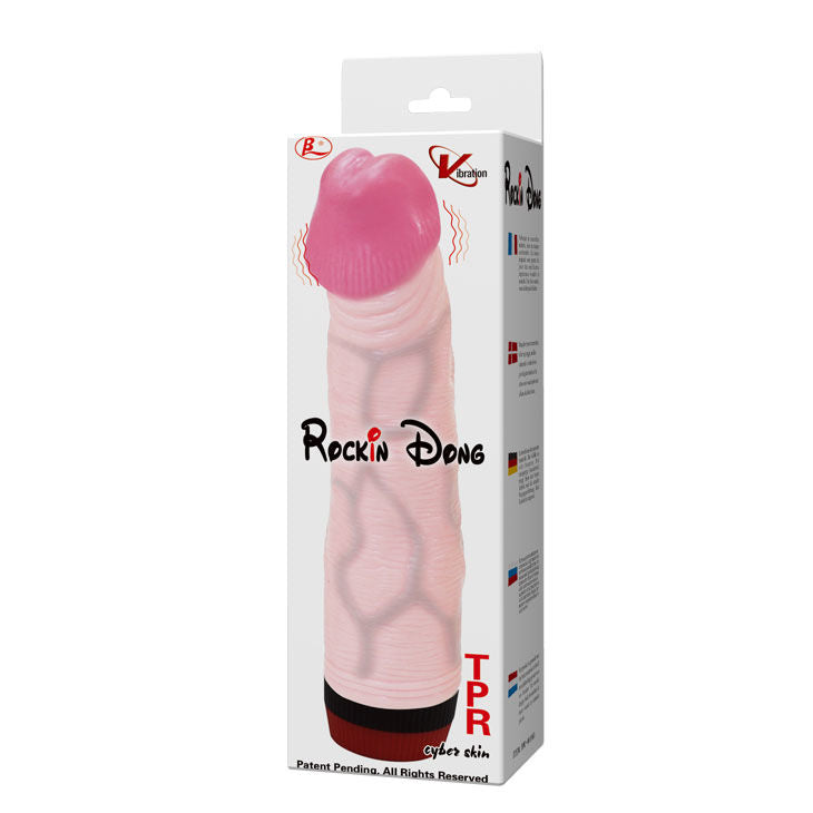 Rockin Dong Penis Cyber Skin I - Vibrador de Baile