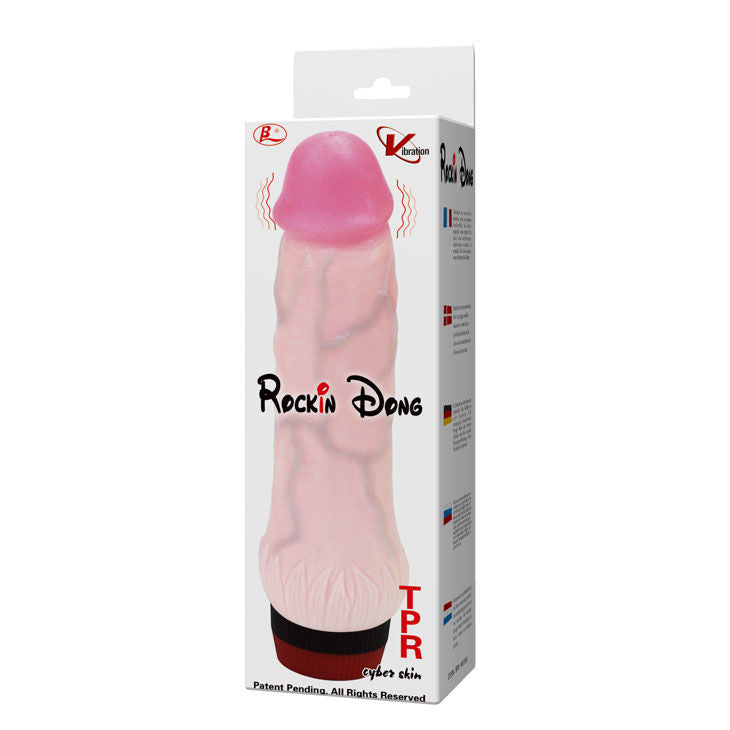 Rockin Dong Penis Cyber Skin II - Vibrador de Baile