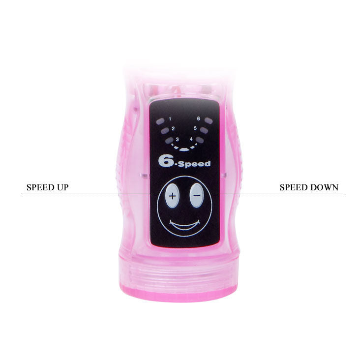 Vibrador Flexible Baile con Estimulador Anal