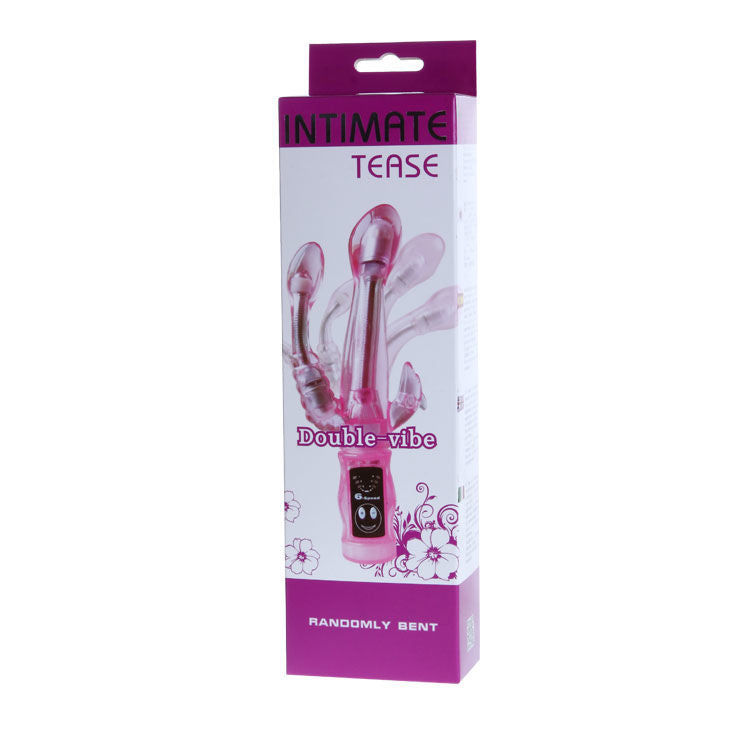 Vibrador Flexible Baile con Estimulador Anal