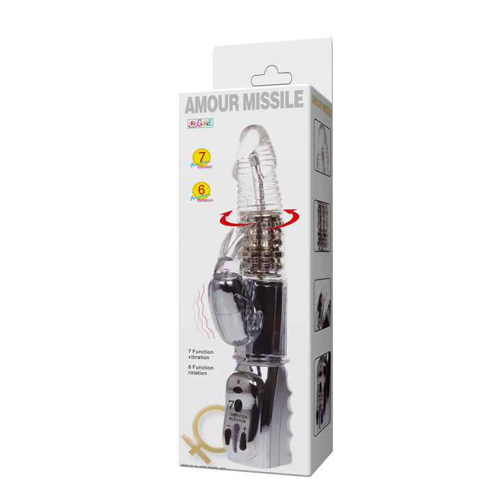 Baile Amour Missile Transparent Rotator 26.5 cm