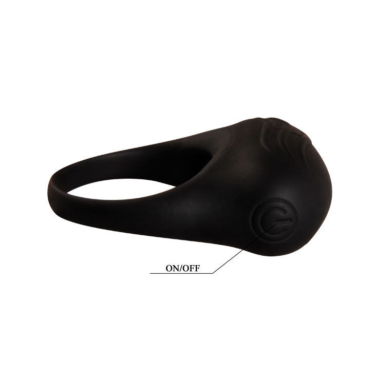 Pretty Love Bertram Black Vibrator Ring