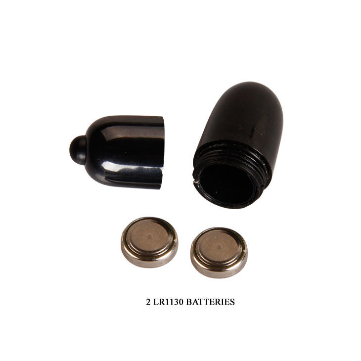 Pretty Love Bertram Black Vibrator Ring