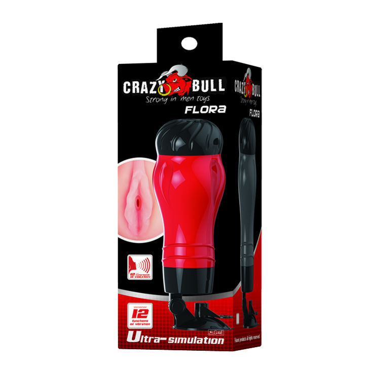 Crazy Bull Flora Vagina - Masturbador con Base de Voz